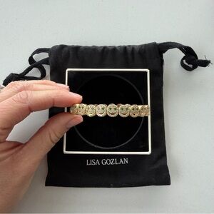 Lisa Gozlan THE PAVÉ (the happy face bracelet)